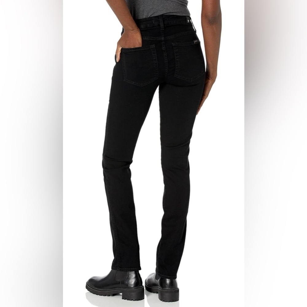 7 for all mankind Josefina Classic Black Women's Jeans